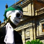 You see La Calavera Catrina today in both genders..