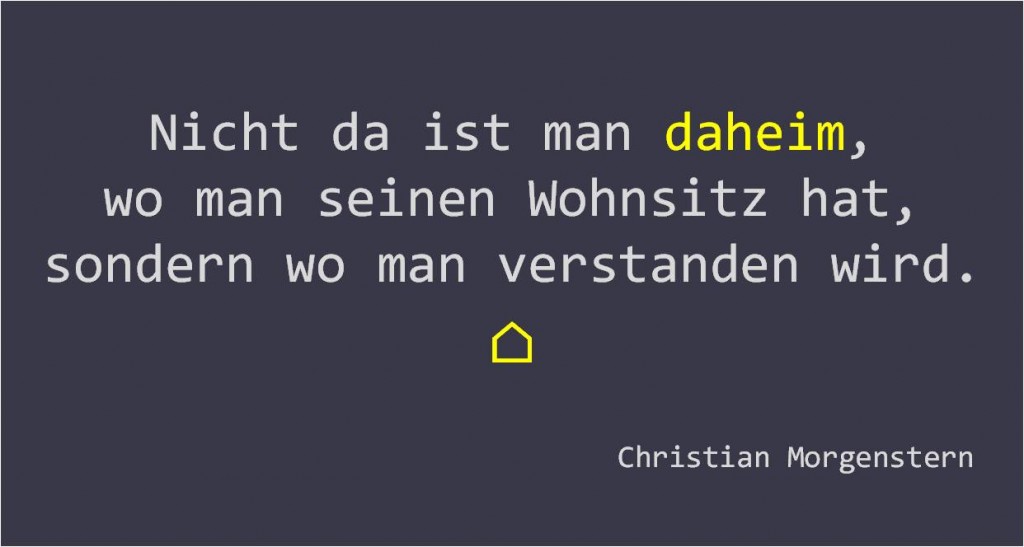 Quote Zu Hause