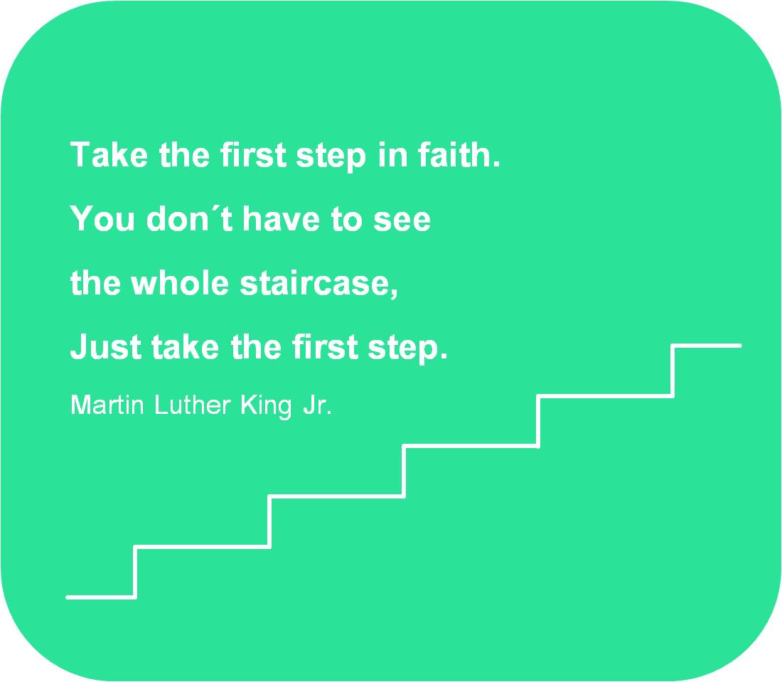 Take the first step