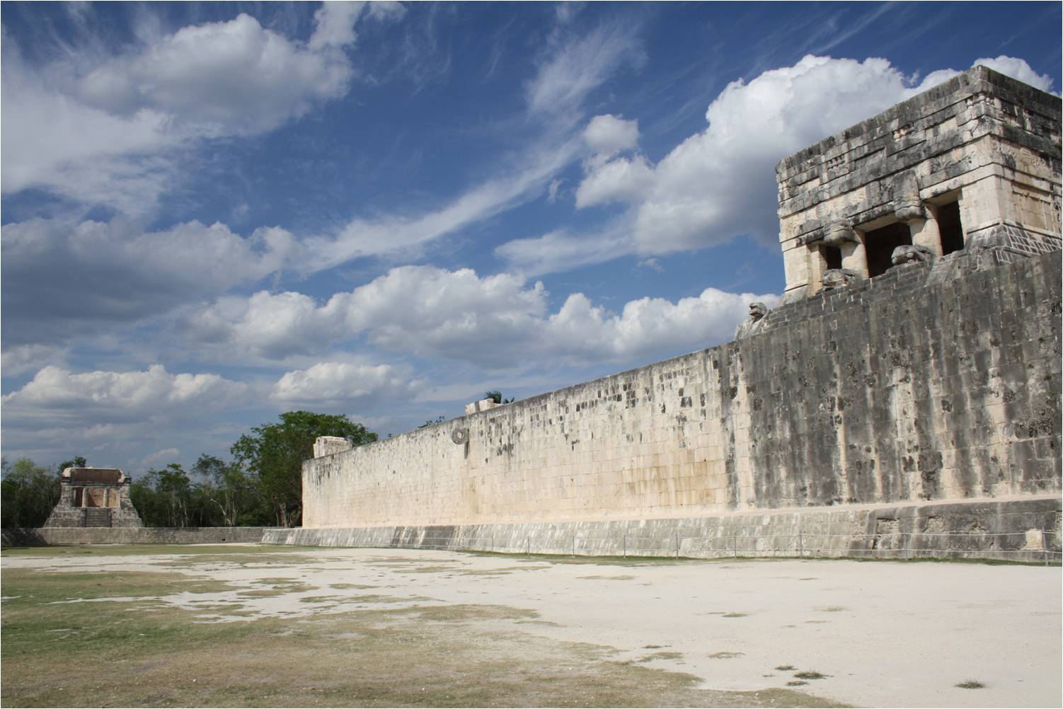 Mayan ball court at Chichén Itzá