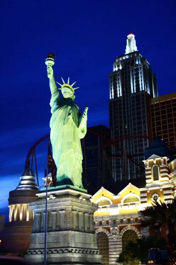 First time Las Vegas - Statue of Liberty